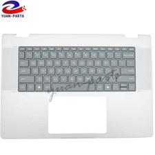 New HP Envy x360 16-ad 16-ac 2-in-1 16" Silver Palmrest Case Keyboard Backlit US