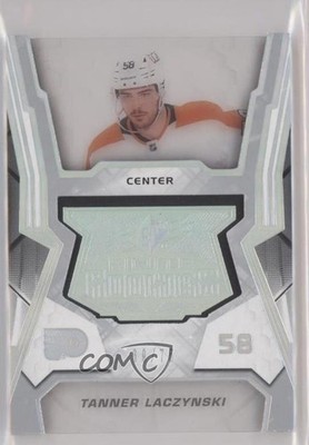 2021-22 SPx Finite Rookies Silver Spectrum 39/75 Tanner Laczynski #F-27 RC 19r4