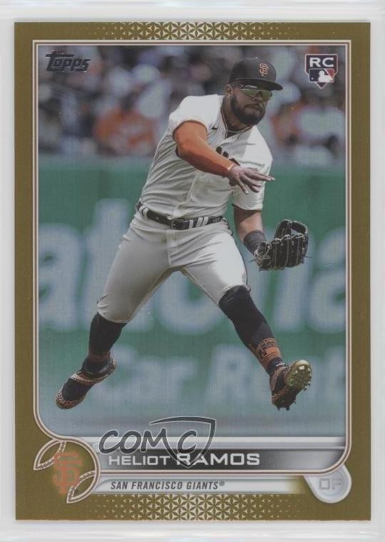 2022 Topps Update Gold Foil Heliot Ramos #US154 0nr3