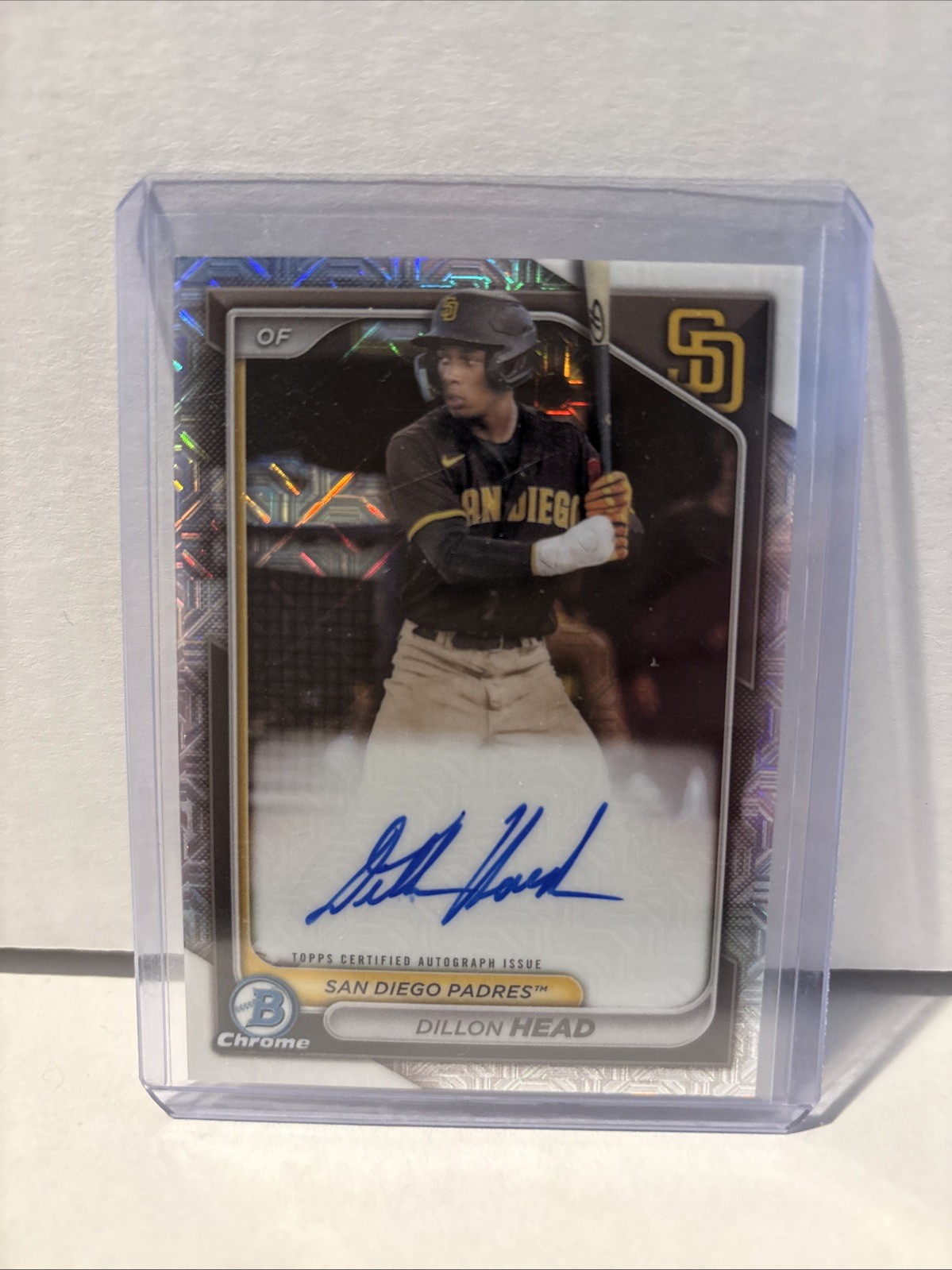 2024 Bowman - Chrome Prospect Mega Box Autographs Dillon Head #BMA-DH (AU, RC)