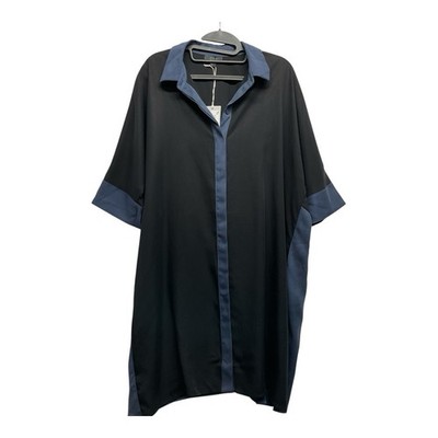 COS Colour-Block Shirt Dress Size XS NWT Oversized Boxy Minimalist Lagenlook