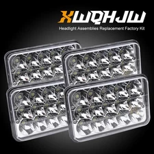 4x6"inch LED Headlights High Low Beam for Chevy S10 Blazer 1994 1995 1996 1997