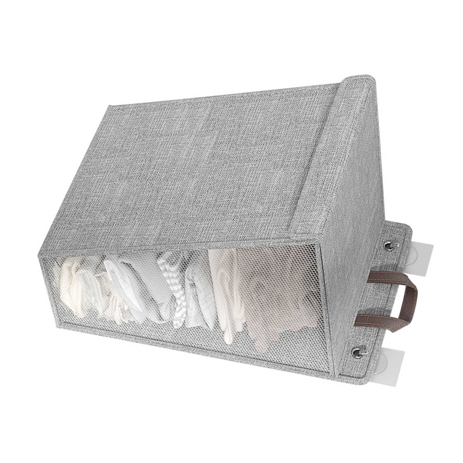 Large Capacity Wall Hanging Laundry Basket Foldable For Dorm Room Storage Linen