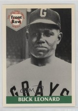 1992 Front Row The All-Time Great Series Buck Leonard Buck Leonard #1 HOF 03wo