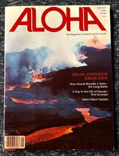 ALOHA AIRLINES 1984 Vintage The MAGAZINE of Hawaii and the Pacific