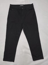 M&S Jeans Size 12 Crop Mid Rise Lightweight Soft Comfort Stretch