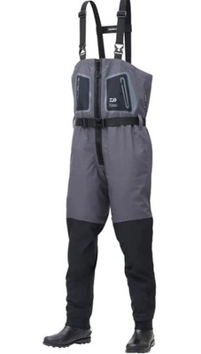 NEW! Daiwa Wader RW-4352B-T Tight fit breath radial zip wader (Round Tip) M size