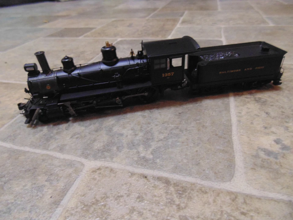Bachmann Baltimore y Ohio B&O escala HO 4-6-0 Baldwin #1357 DCC listo Foto 4 de 4