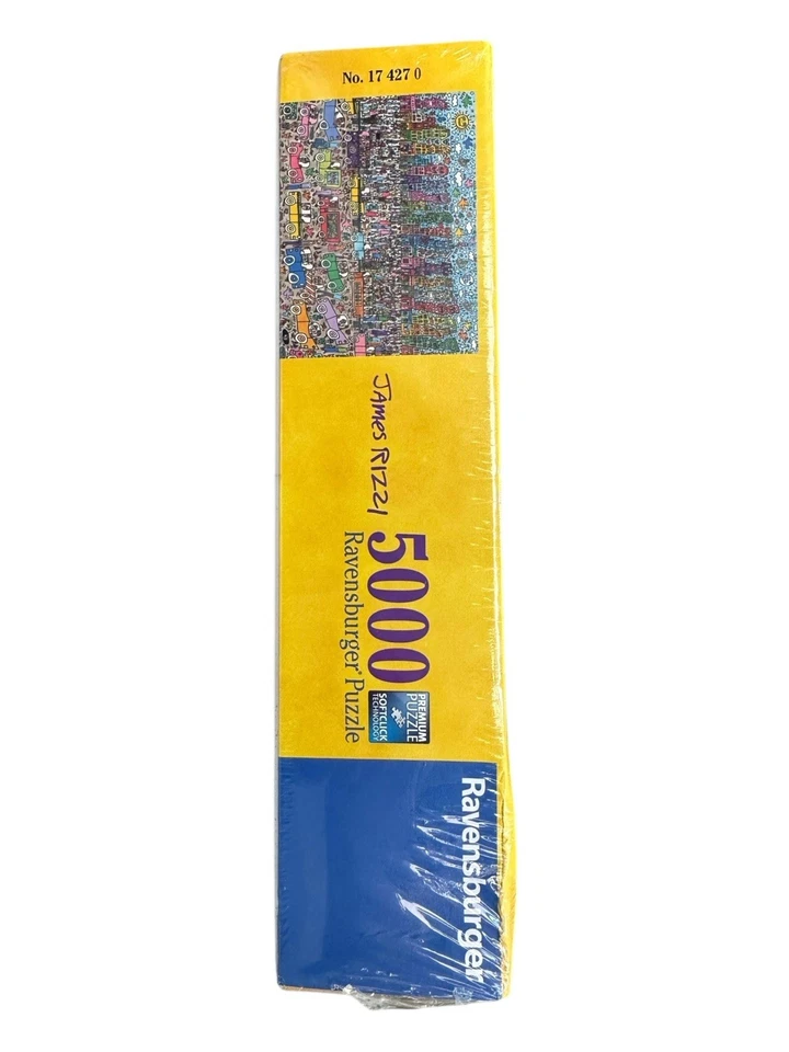 Ravensburger James Rizzi *****5000 Piece**** New York City  Puzzle 2011 174270 - Image 4 of 4