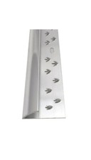 Single Door threshold Bar Silver Plate Lino to carpet cheapest on eBay 