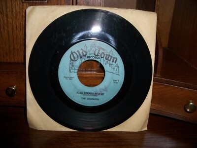 Solitaires-Big Mary's House-Please Remember My Heart-45 RPM Record