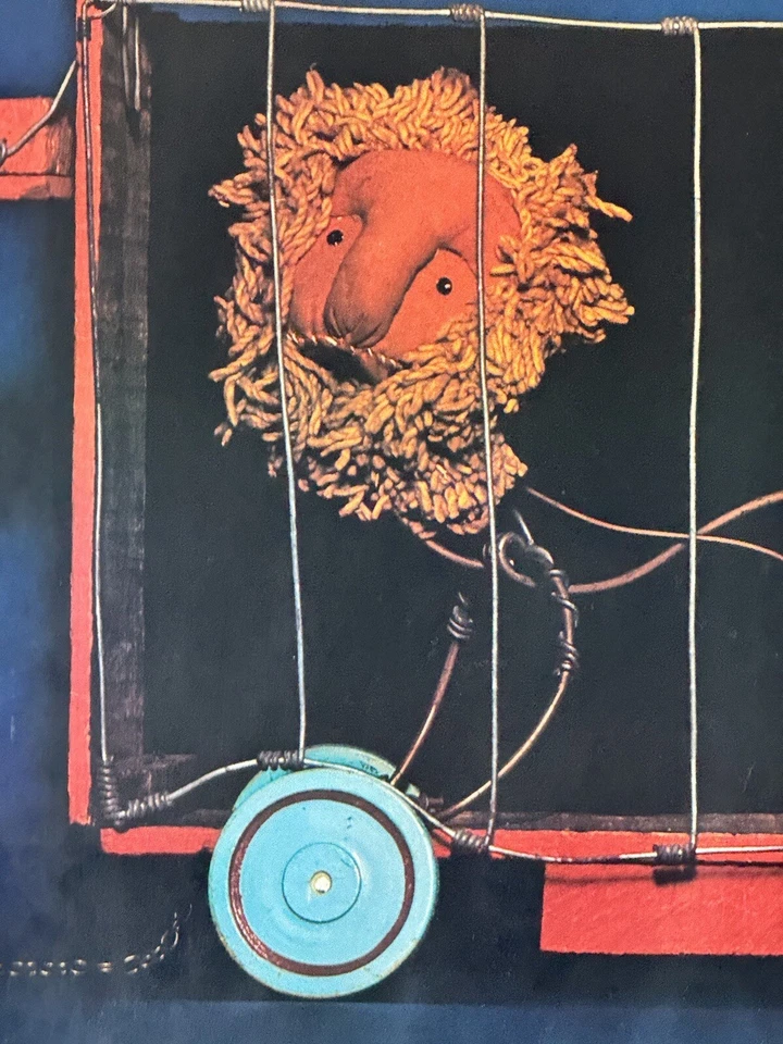 ALEXANDER CALDER VINTAGE ARTE MODERNO CIRCO LITOGRAFÍA CARTEL ANTIGUO MUSEO WHITNEY Foto 4 de 4