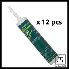 12pcs Dow Corning 736 Dowsil Red 300ml RTV Heat Resistant Silicone Sealant
