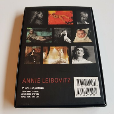 Annie Leibovitz Set 25 Fotografie Postkarte Filmstar berühmte Portraits Fotofolio
