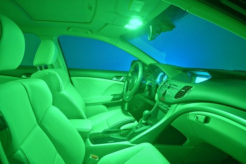 LED 3030 Light Green 194 Ten Bulbs Interior Step Door Replacement Stock Fit EO - Picture 8 of 8