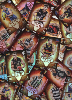 2020 AFL FOOTY STARS [CONTESTED BEAST] - USE BULK CARD LOT TO COMPLETE YOUR SET