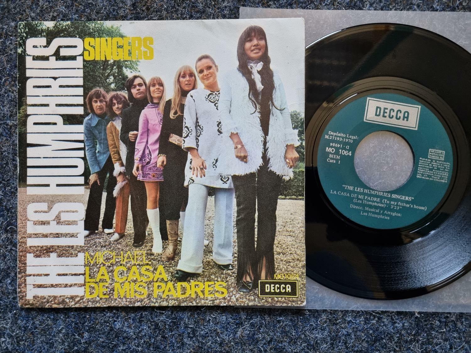 7"" Single Vinyl The Les Humphries Singers - To my father's house/ Michael SPAIN