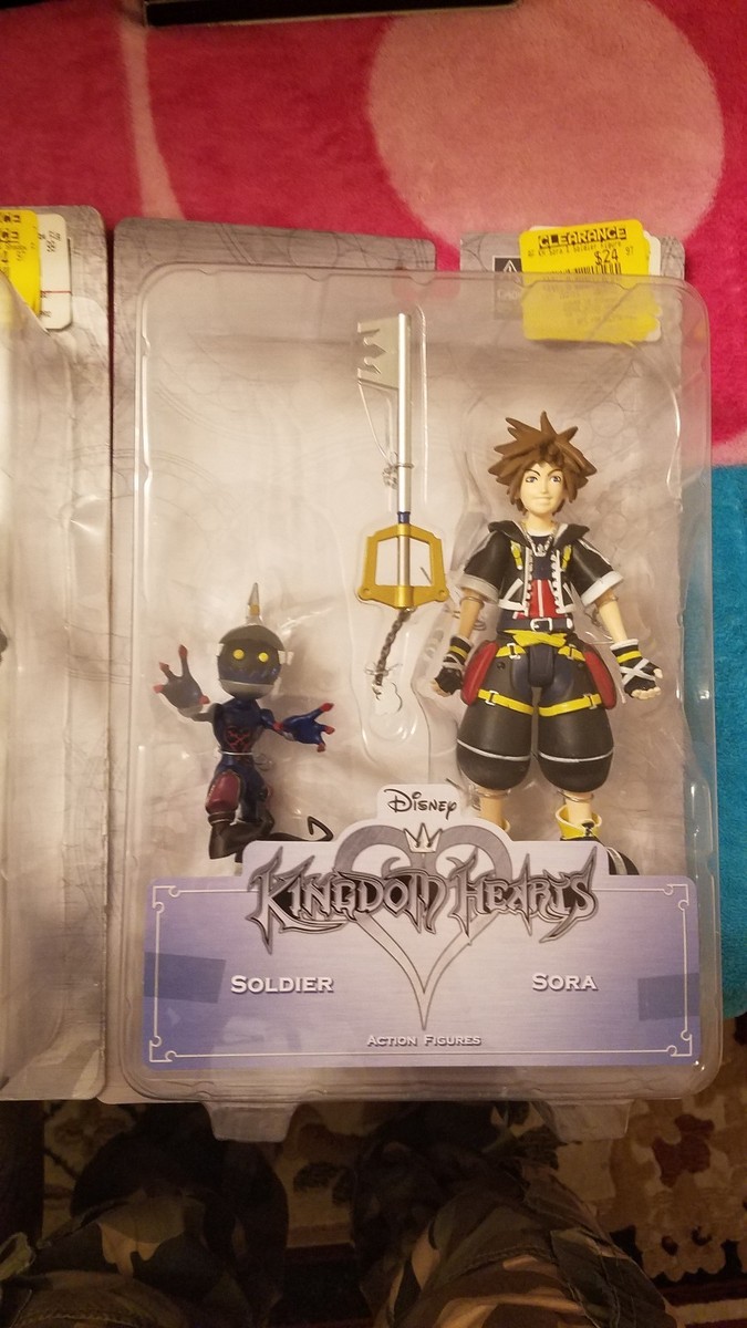 Disney Kingdom Hearts Series Action Figures Set of 5 BRAND NEW