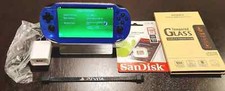 Sony PlayStation PS Vita OLED PCH-1000 BlUE FW 3.60 FAST SHIP FROM USA, 128GB