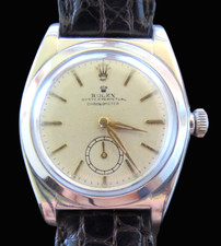 Rolex ♛ Oyster Bubble Back 3135 Vintage Automatic Luxury Men's Chronometer 1942