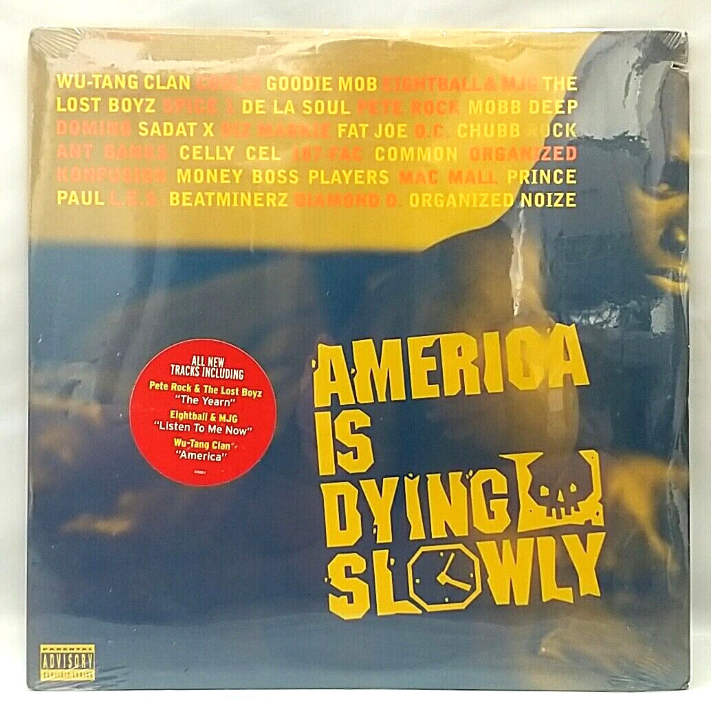LP) Various – America Is Dying Slowly, Brand New, US OG Press
