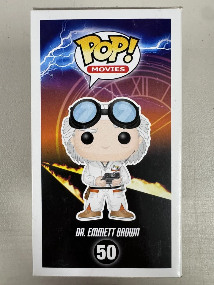 Dr. Emmett Brown 50 ~ Back to the Future ~ Funko Pop Vinyl ~ Movies - Image 4 of 4