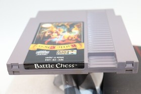 Nintendo Battle Chess NES - Data East - NES-C6-USA - Made in Japan - Rev A