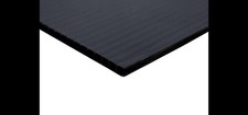 10 Sheets 4mm 8ft x 4ft 1220m x 2440mm Black Correx Fluted Display Board LF