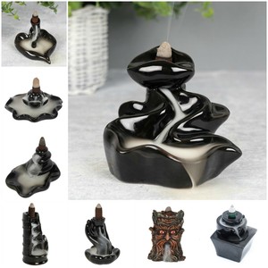 Ceramic Backflow Incense Burner Many Designs