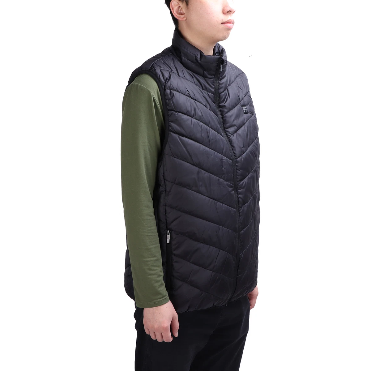 L Electric Heated Vest Warm Clothing Washable USB Charging For Elderly For EMB