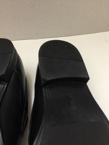 Marc Anthony Size 10 Men's Black Leather Loafers a518 - Picture 11 of 12