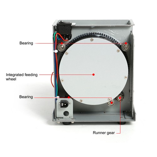 Automatischer Schraubenzuführung Lieferant Schraubendreher Zuführmaschine AC100V-240V US-Stecker - Bild 5 von 22