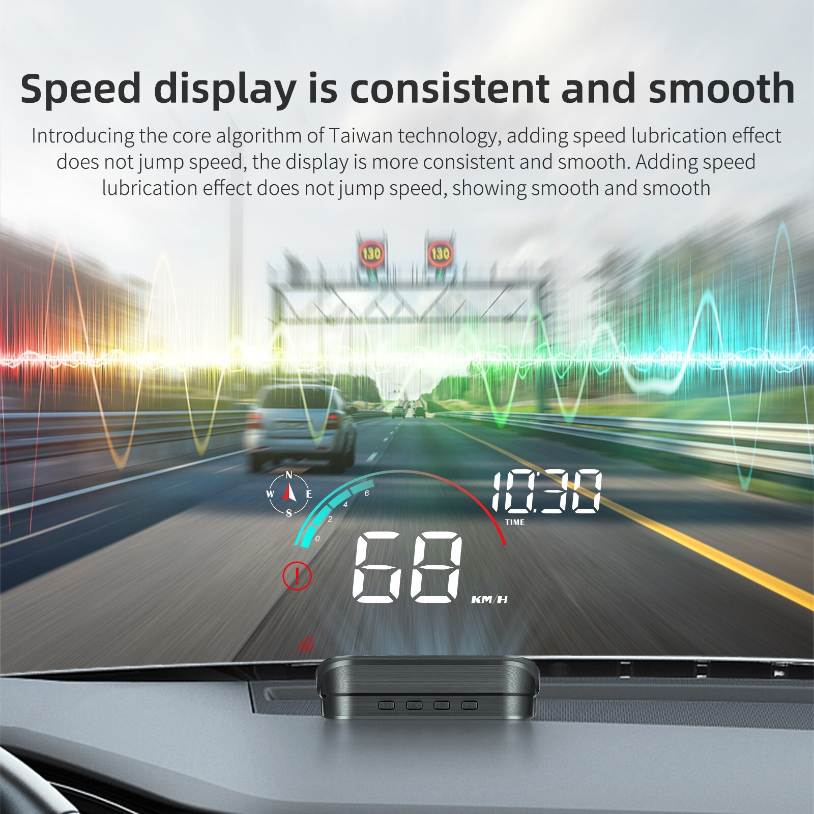 Digital Speedometer Universal GPS Car HUD Head Up Display Car Speedometer M22 US
