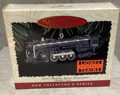 Hallmark 1996 Keepsake Ornament 700 E Hudson Steam Locomotive 1st in Series