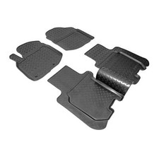 3D Gummi Fußmatten passend für Honda Jazz | Typ GE GG GP | 2008-2015 | mit Rand