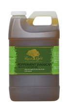 64 Oz Premium Peppermint Jamaican Black Castor Oil Pure Organic for For Skin
