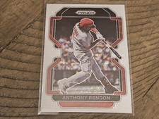 2022 Panini Prizm #105 Anthony Rendon White Wave Prizm Nmmt