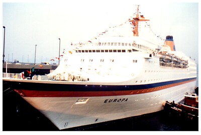 MS Europa (1981) Hapag-LLoyd Cruise Line VTG Photo 4''x6'' Best Ship IMO 7822457