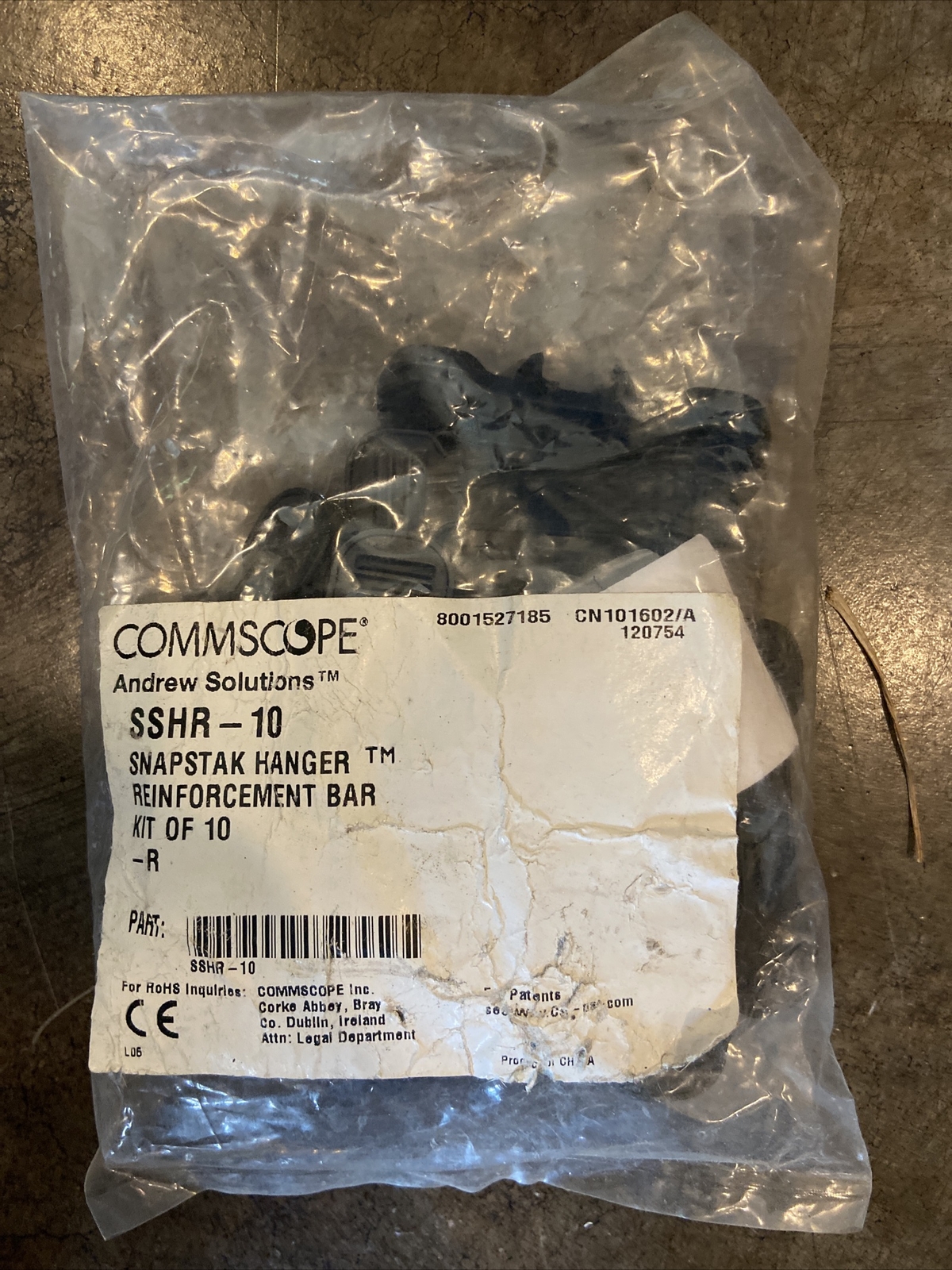 Commscope Stackable Pod 10 COMMSCOPE SnapStak Hanger Reinforcement Bar 1/2