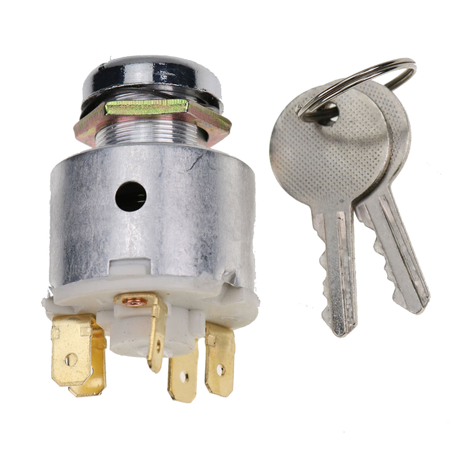 Ignition Switch 31973K4183 for Car Tractor Trailer Boat 12V Off-On-Ignition