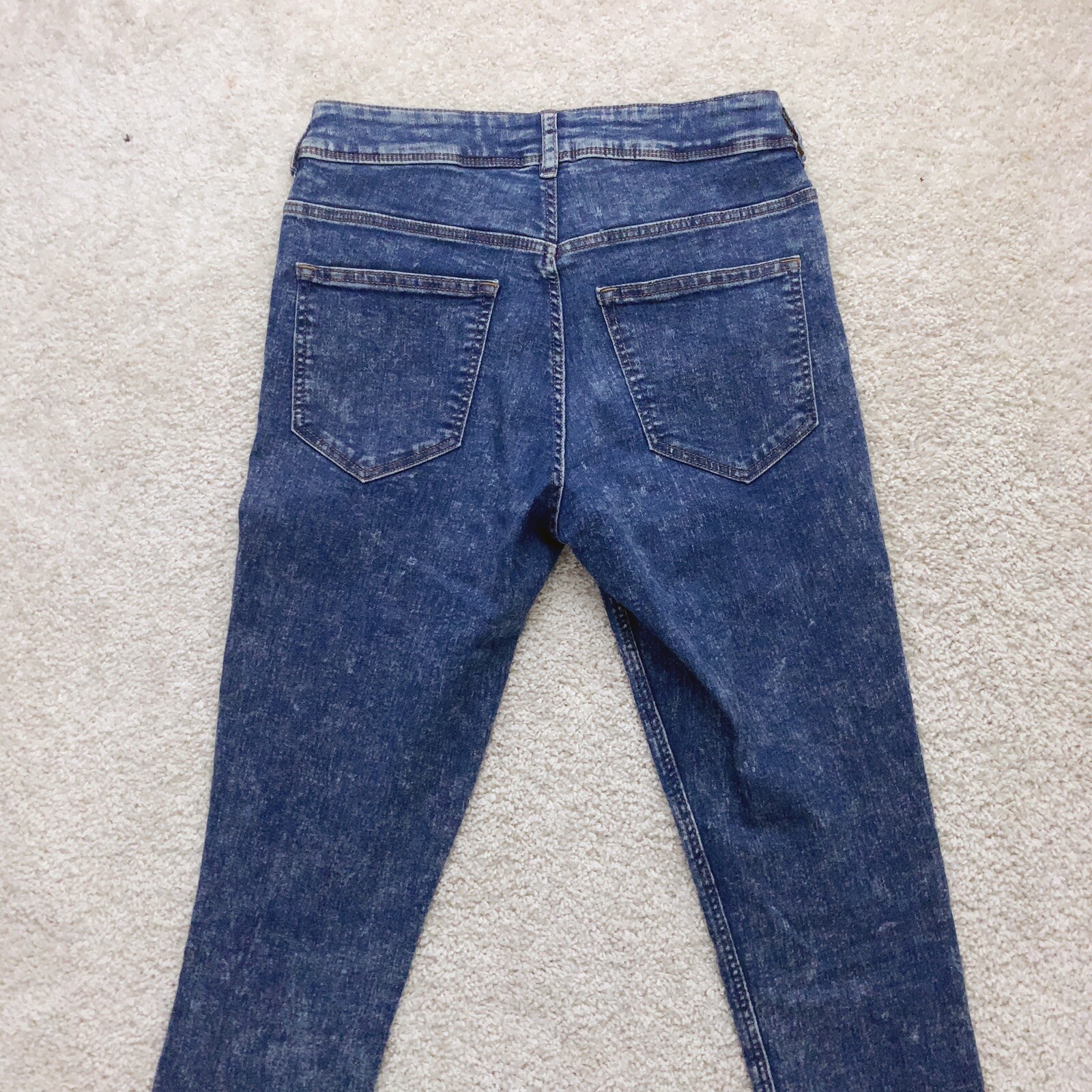 DIVIDED By H&M Blue Jean Denim Skinny Pants Size 6 thumbnail 9