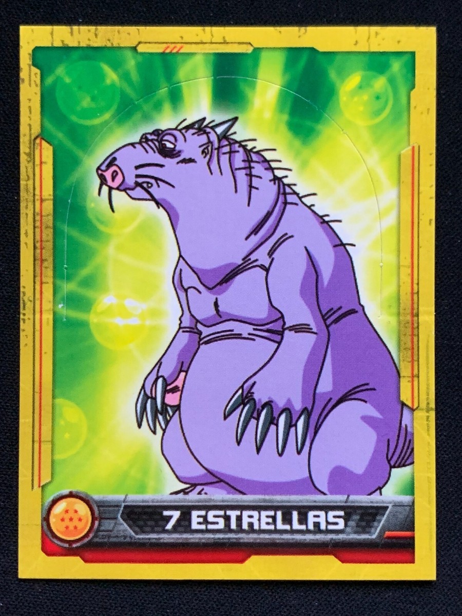 2007 CARD DRAGON BALL GT #21 SEVEN-STAR Buildable ARGENTINA