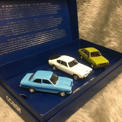 NEW Corgi Vanguards 1:43 1970s Ford RS Collection Escort Capri RS2000 RS00002