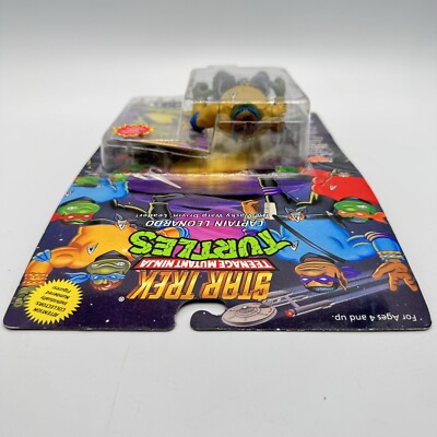 TMNT Captain Leonardo Star Trek Action Figure Playmates
