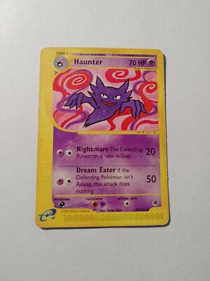 Haunter 80/165 Expedition Pokemon Card 2002 | eBay