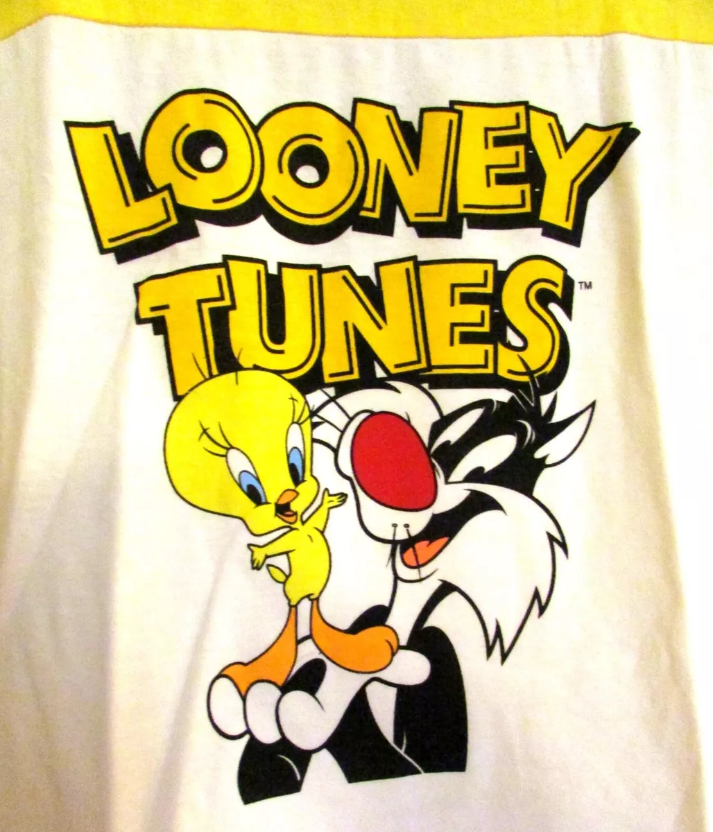 Looney Tunes T Shirt Sylvester Tweety Bird Warner Bros Size Small