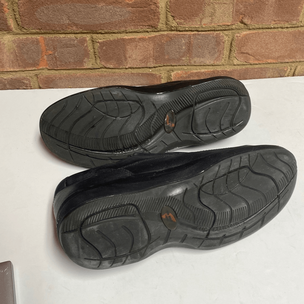 RED WING Steel Toe Slip-On Electrical Hazard Black Leather Loafer 6646 Size 7 EE Red Wing Shoes | Shoes | Red Wing Shoes 6646 Mens 6 D Black  main image 2