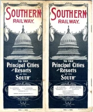 SOUTHERN RAILWAY TO THE PRINCIPAL CITIES AND RESORTS OF THE SOUTH, DEC. 1905