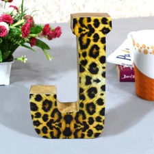 Handmade Eco-Friendly Wall D cor "J" Alphabet Letter Block BBH Homes