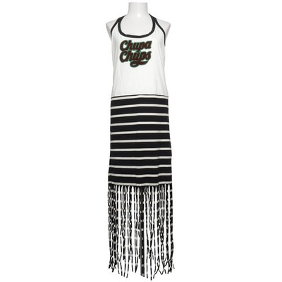 Zara x Chupa Chups, Kleid, Größe: S, Schwarz/Weiß, Baumwolle, Streifen #dcE